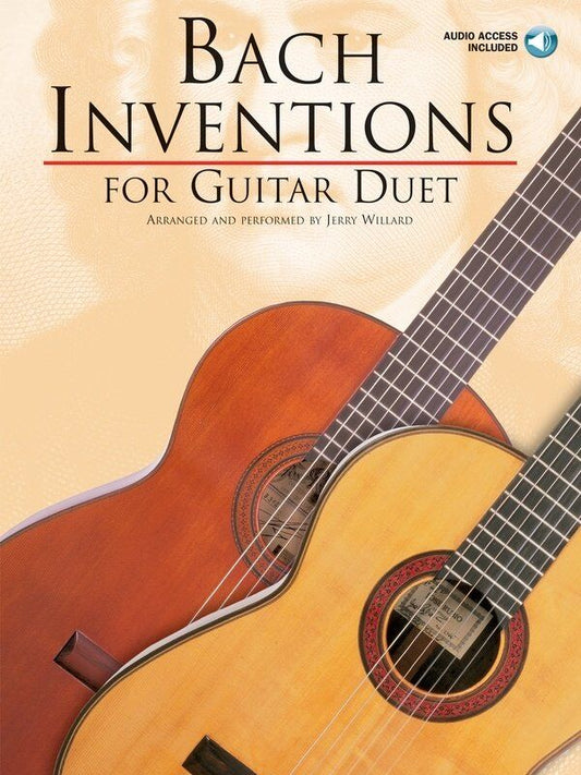 Bach Inventions for Guitar Duet Book with 2 CDs
