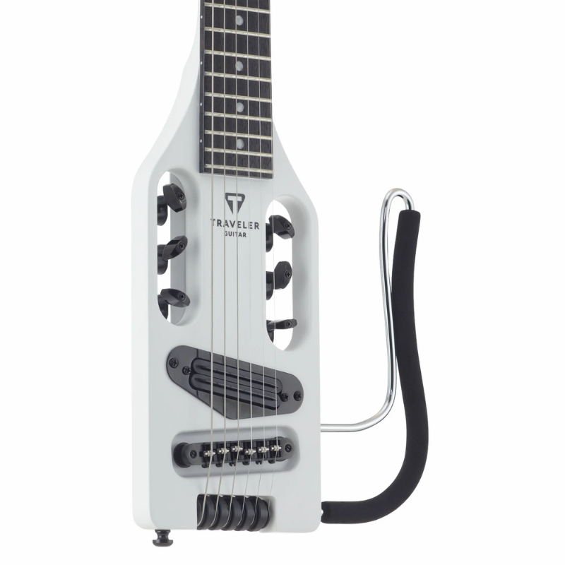 Traveler Guitar Ultra-Light Electric Travel Guitar Satin White — view 3