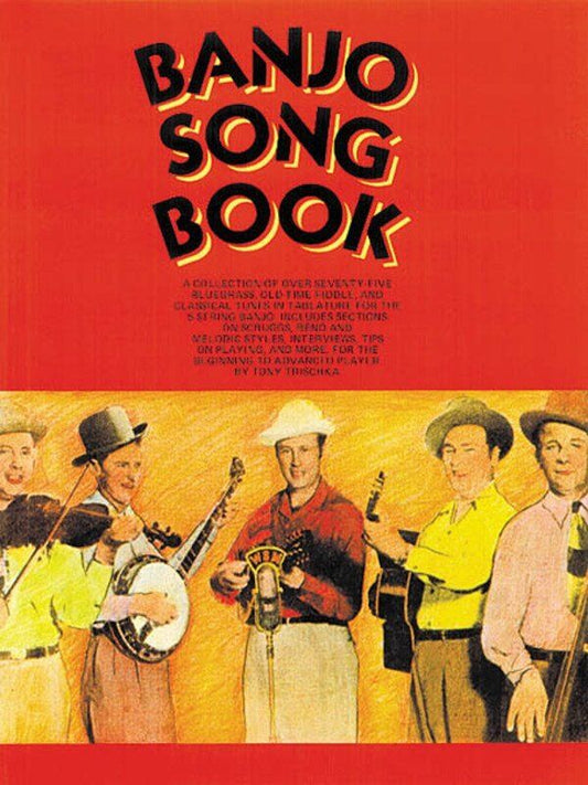 Banjo Songbook - Over 75 Classics for 5-String Banjo, Tablature Included, 144 Pages, Published by Oak Publications