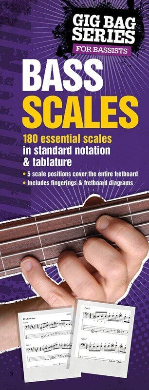 The Gig Bag Book of Bass Scales with TAB