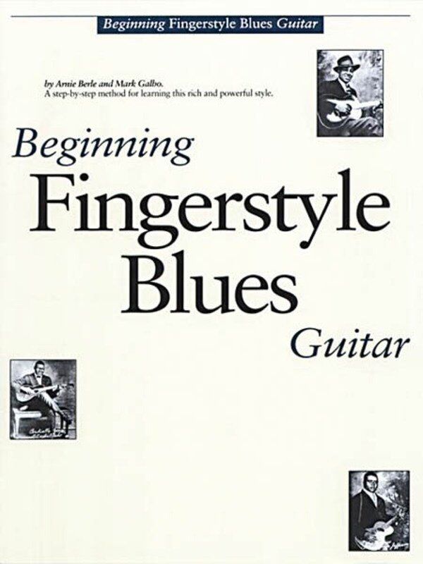 Beginning Fingerstyle Blues Guitar Tab Book with CD