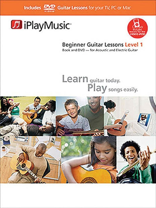 Beginner Guitar Lessons Level 1 Book/DVD (Softcover Book/DVD)