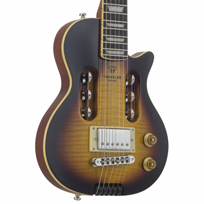 Traveler Guitar EG-1 Deluxe Tobacco Sunburst — view 3