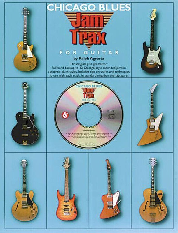 JamTrax Chicago Blues Guitar TAB Book/CD (Softcover Book/CD)