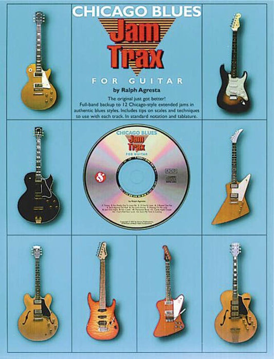 JamTrax Chicago Blues Guitar TAB Book/CD (Softcover Book/CD)