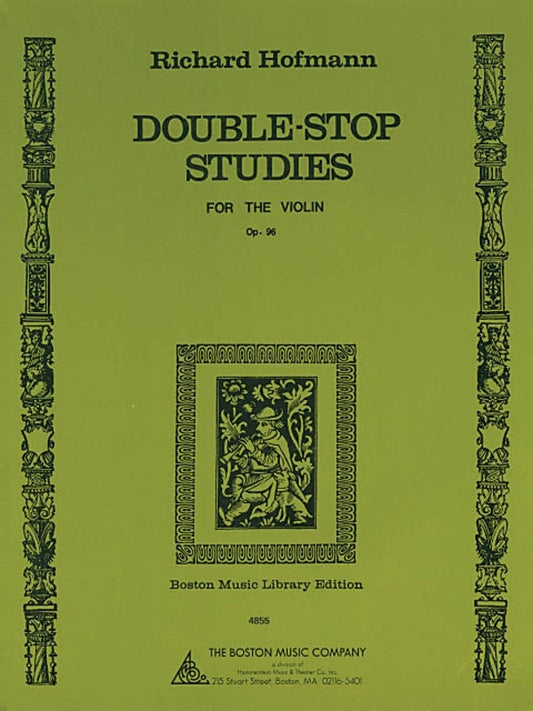 Hofmann - Double Stop Studies Op 96 Violin (Softcover Book)