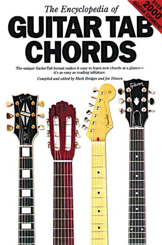 Encyclopedia of Guitar TAB Chords - 272 Pages, Easy to Read Reference for All Guitarists
