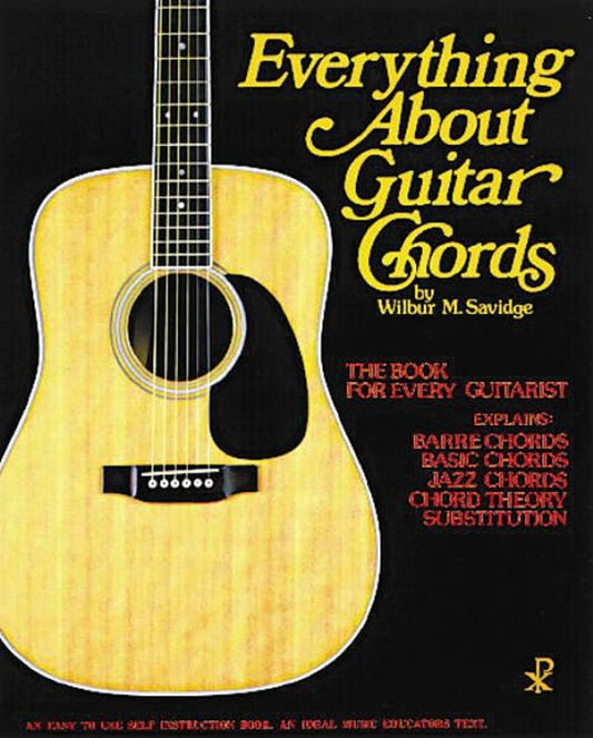 Everything About Guitar Chords (Softcover Book)