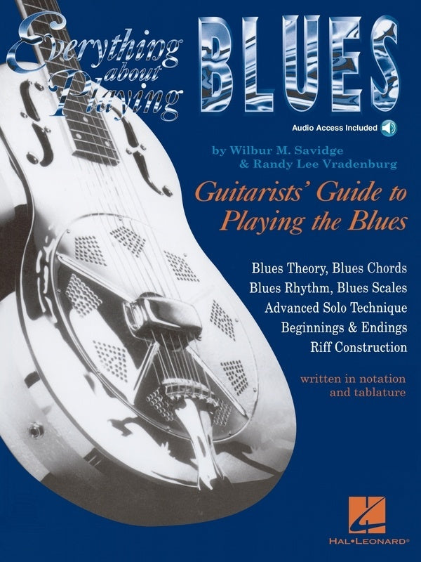 Everything About Playing Blues Book/CD