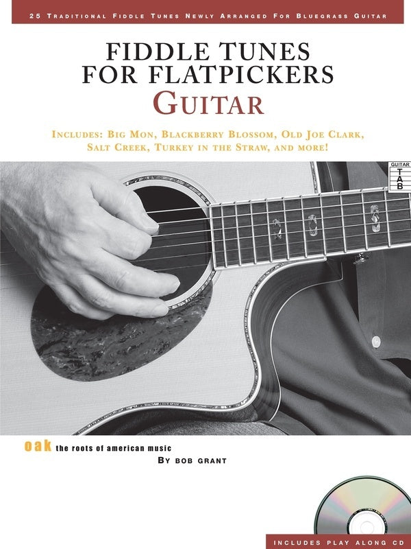 Fiddle Tunes For Flatpickers Guitar Book/CD (Softcover Book/CD)