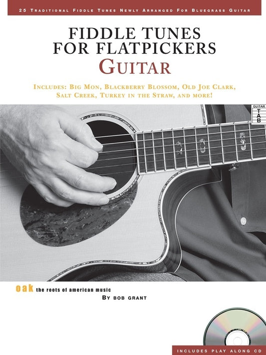 Fiddle Tunes For Flatpickers Guitar Book/CD (Softcover Book/CD)