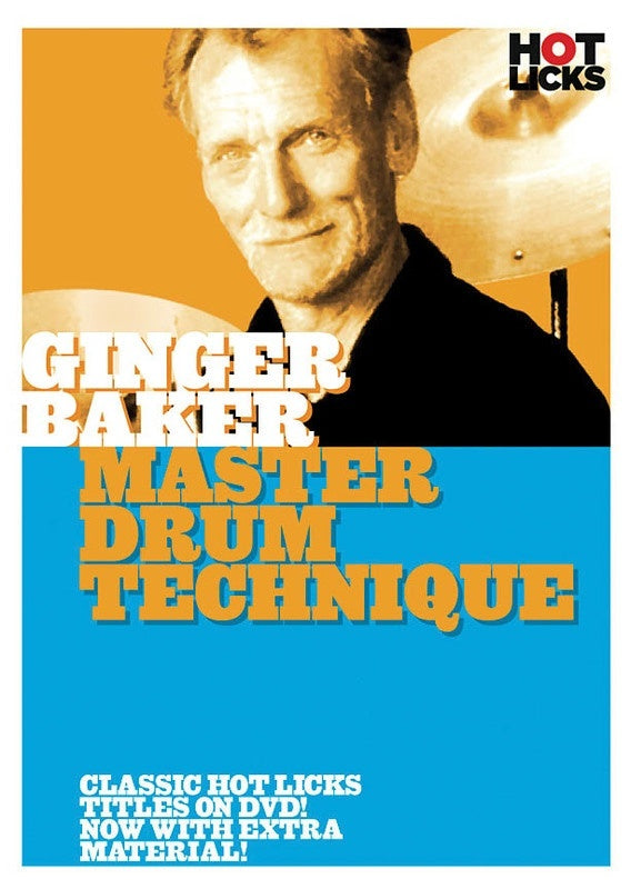 Ginger Baker - Master Drum Technique DVD (DVD Only)