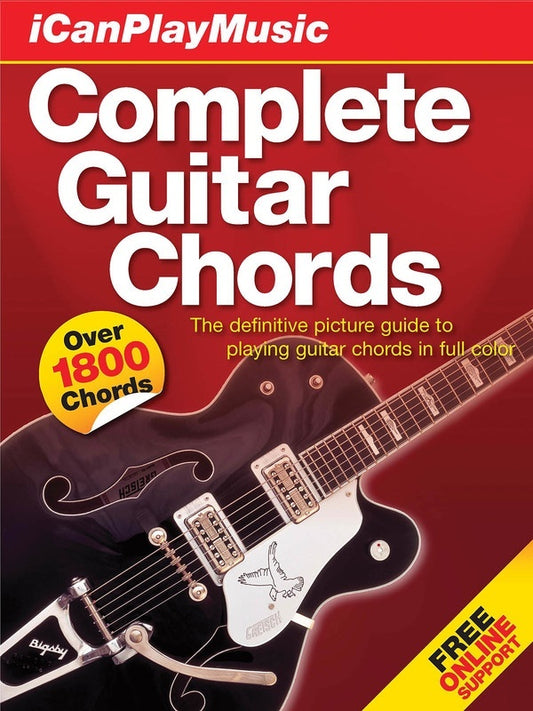 I Can Play Music Complete Guitar Chords (Hardcover Book)