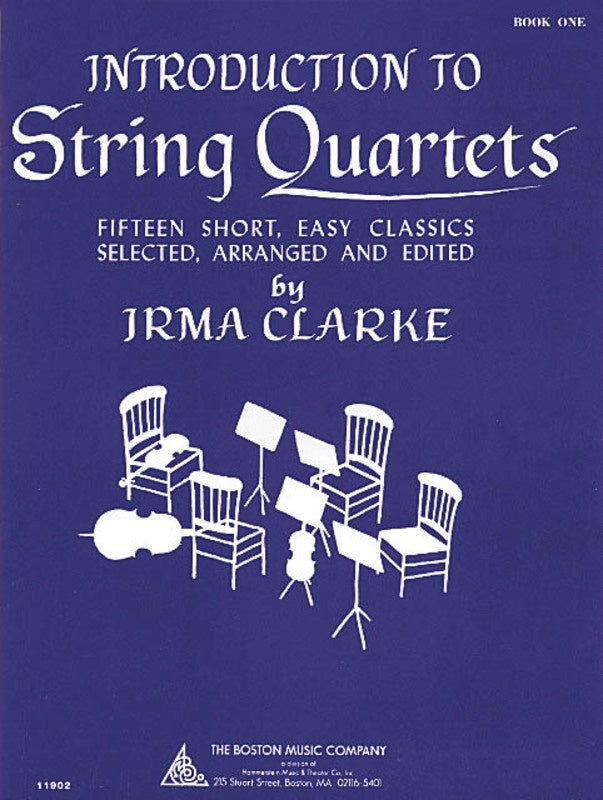 Introduction To String Quartets Book 1 Score/Parts