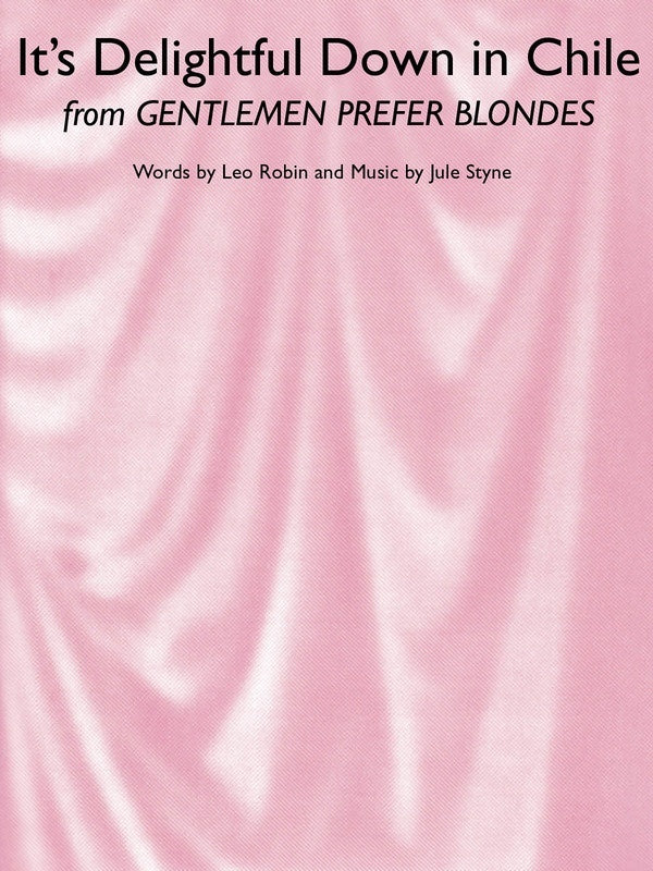 Its Delightful Down In Chile PVG Single Sheet