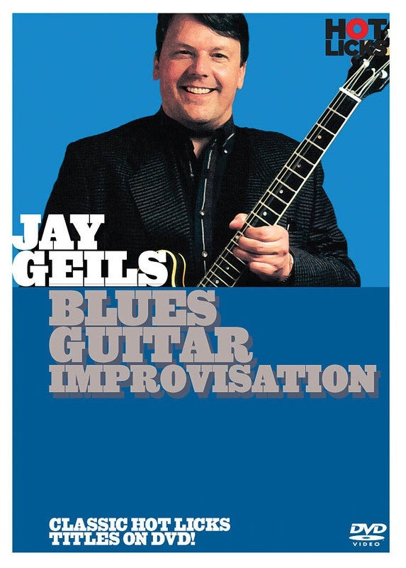 Jay Geils - Blues Guitar Improvisation DVD (DVD Only)