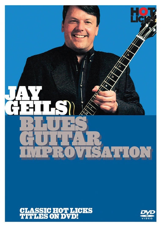 Jay Geils - Blues Guitar Improvisation DVD (DVD Only)