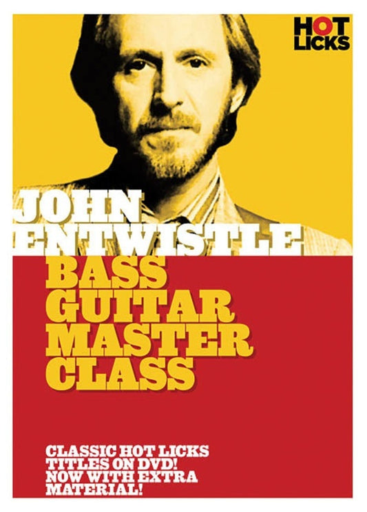 John Entwistle - Bass Guitar Master Class DVD (DVD Only)