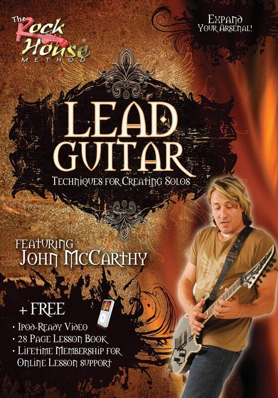 Lead Guitar Techniques For Creating Solos Dvd (Rock House)