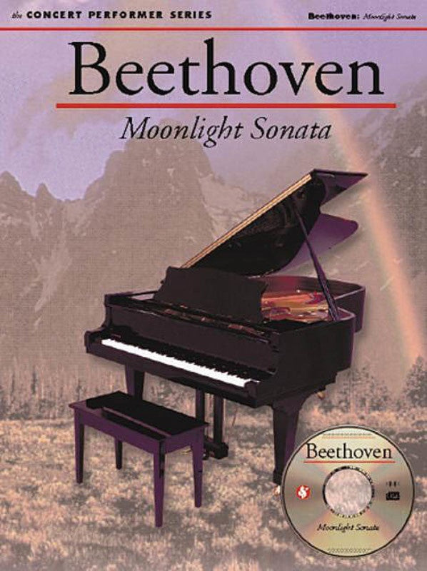 Beethoven - Moonlight Sonata Concert Performer Book/CD