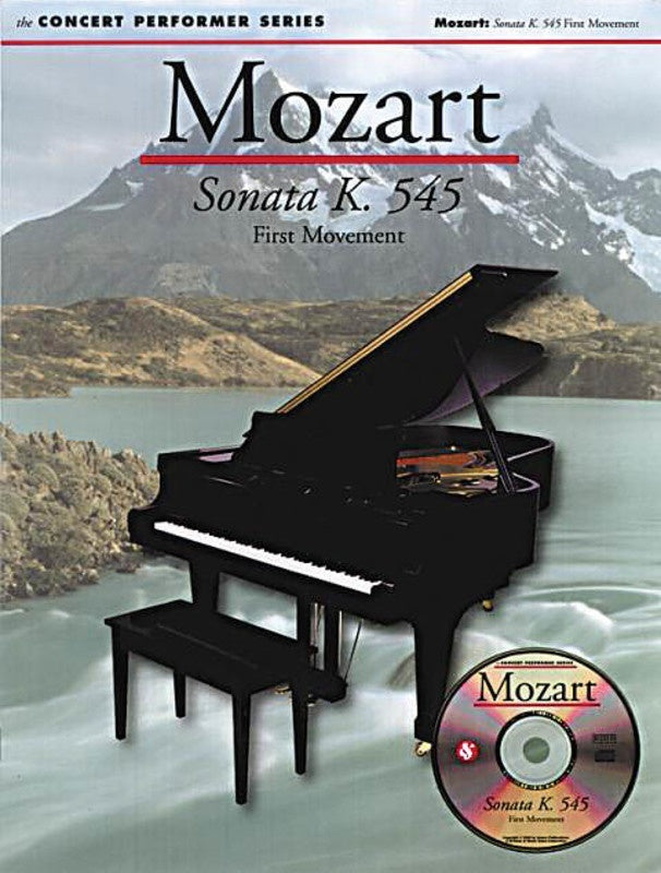 Mozart - Sonata K 545 Concert Performer Book/CD