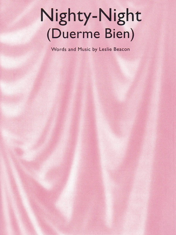 Nighty-Night (Dormez Bien) PVG Single Sheet