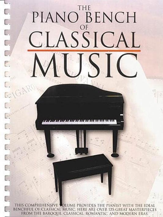 Piano Bench Of Classical Music (Softcover Book)