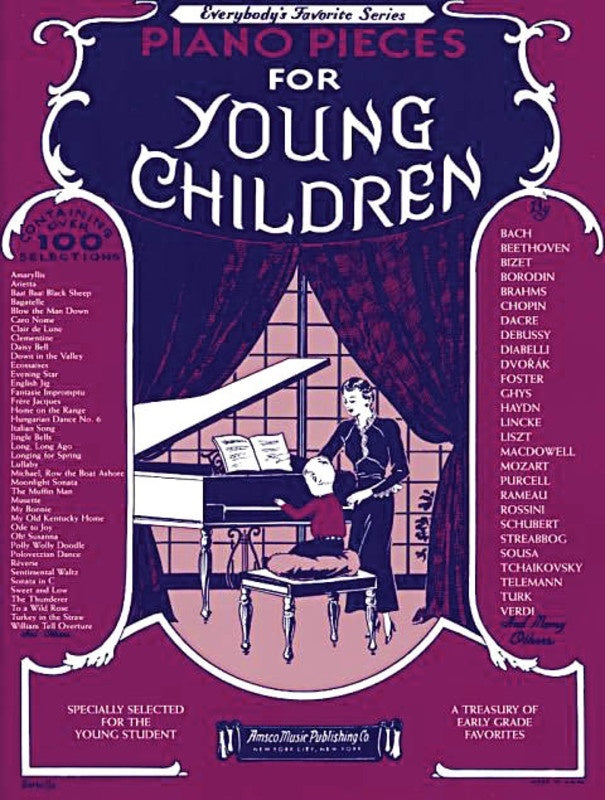 Piano Pieces For Young Children Efs252 (Softcover Book)