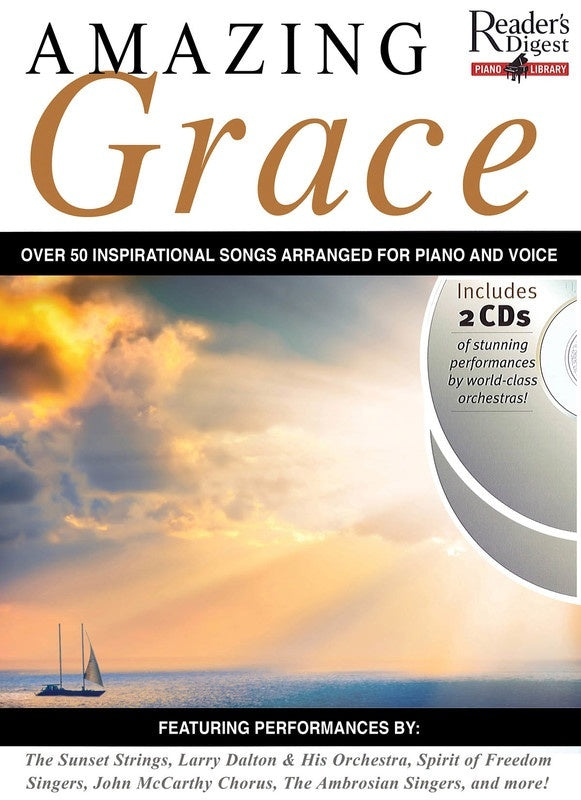 Amazing Grace Readers Digest Piano Library (Softcover Book/CD)