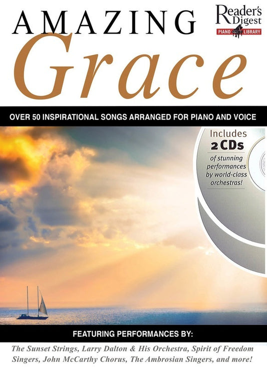 Amazing Grace Readers Digest Piano Library (Softcover Book/CD)