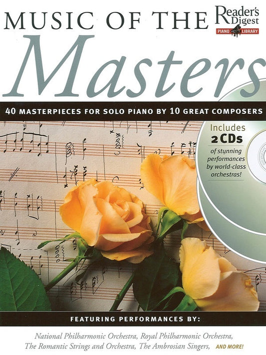 Music Of The Masters Readers Digest Piano Library (Softcover Book/CD)