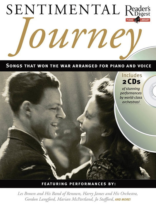 Sentimental Journey Readers Digest Piano Library (Softcover Book/CD)