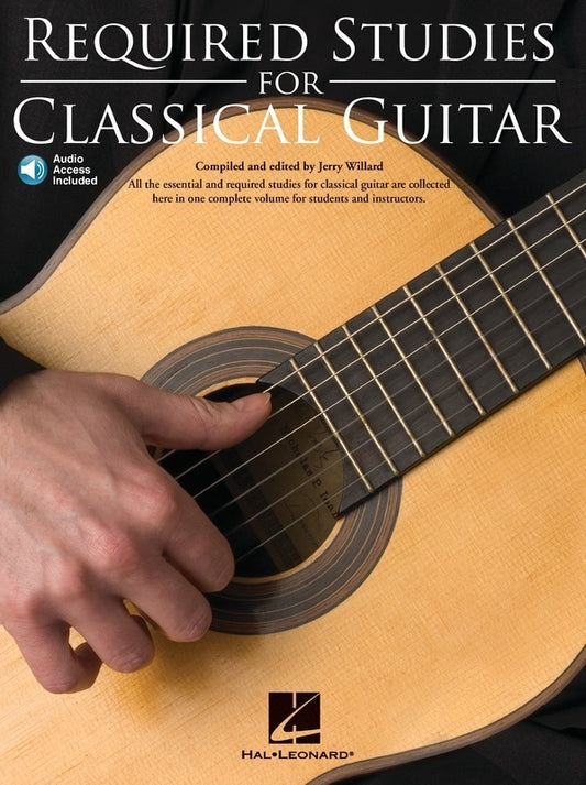 Required Studies For Classical Guitar Book/CD (Softcover Book/CD)