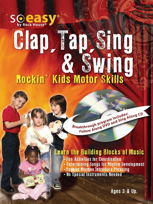 Clap Tap Sing & Swing Book/CD/Dvd
