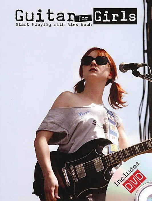 Guitar for Girls BK/DVD by Rock House - Acoustic & Electric Guitar Guide with Chords, Scales, Strumming Patterns, and Backing Tracks