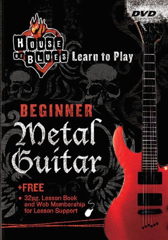 House of Blues Learn to Play Beginner Metal Guitar DVD