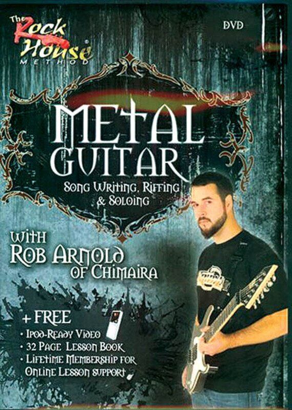 Metal Guitar Song Writing Riffing & Soloing DVD by Rob Arnold