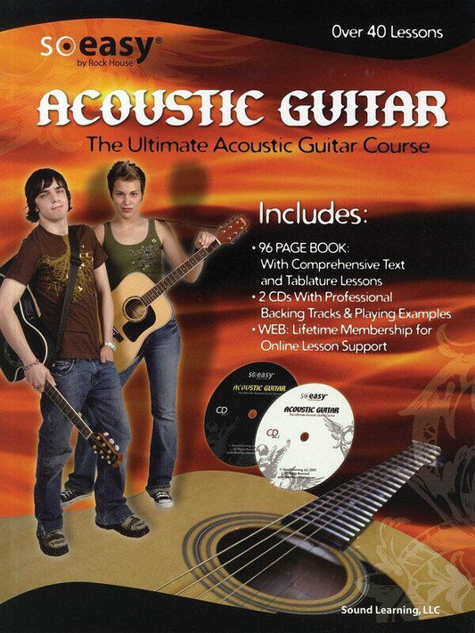 Rock House Ultimate Acoustic Guitar Course BK/CD