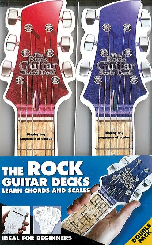 Rock Guitar Chord and Scale Deck Double Pack TAB (Package)