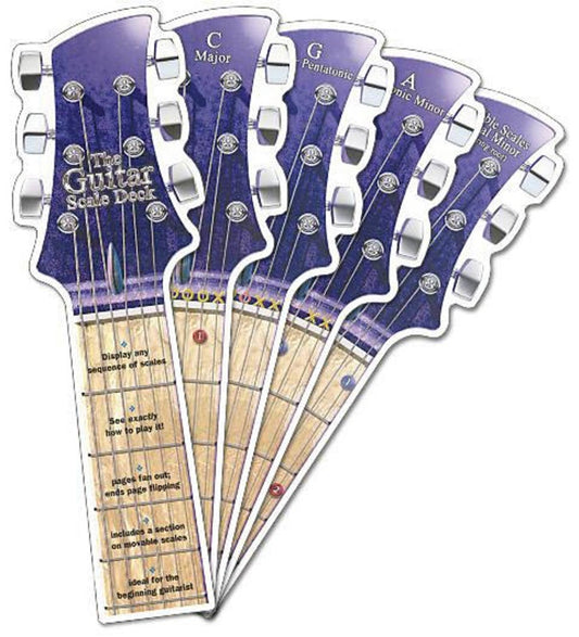Rock Guitar Scale Deck TAB
