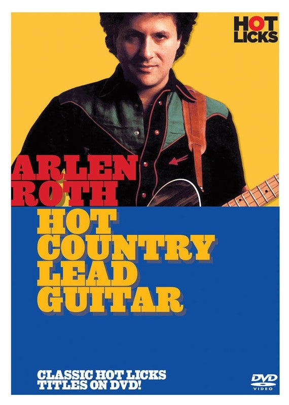 Arlen Roth - Hot Country Lead Guitar DVD (DVD Only)