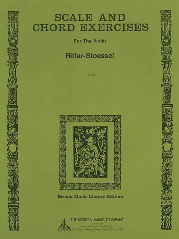Scale And Chord Exercises For The Violin (Softcover Book)
