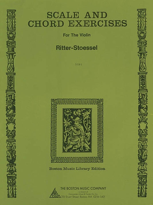 Scale And Chord Exercises For The Violin (Softcover Book)