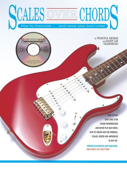 Scales Over Chords Guitar TAB Book/CD (Softcover Book/CD)
