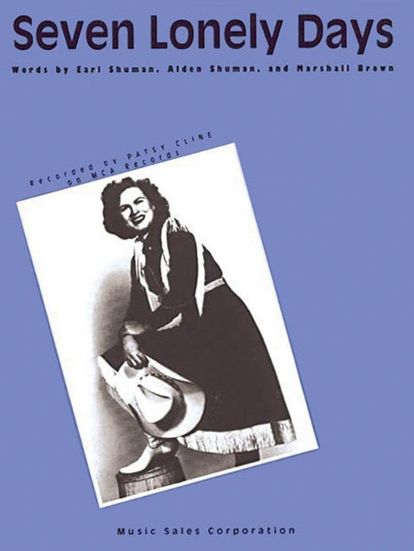 Patsy Kline - Seven Lonely Days PVG Single Sheet