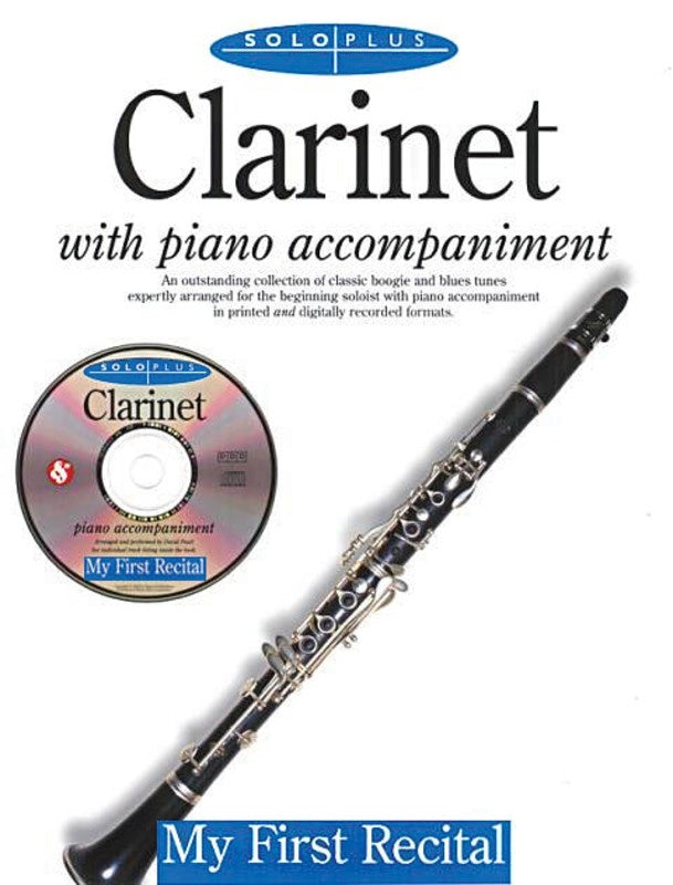 Solo Plus - My First Recital For Clarinet Book/CD (Softcover Book/CD)