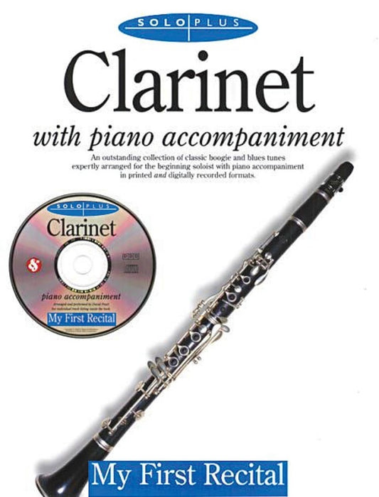 Solo Plus - My First Recital For Clarinet Book/CD (Softcover Book/CD)