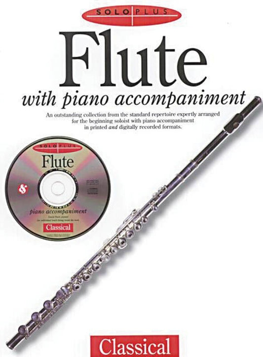 Solo Plus - Classical For Flute Book/CD (Softcover Book/CD)