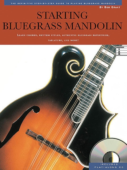 Starting Bluegrass Mandolin Book/CD (Softcover Book/CD)