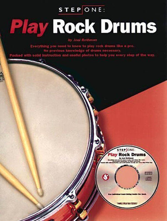Step One Play Rock Drums BK/CD by Music Sales America